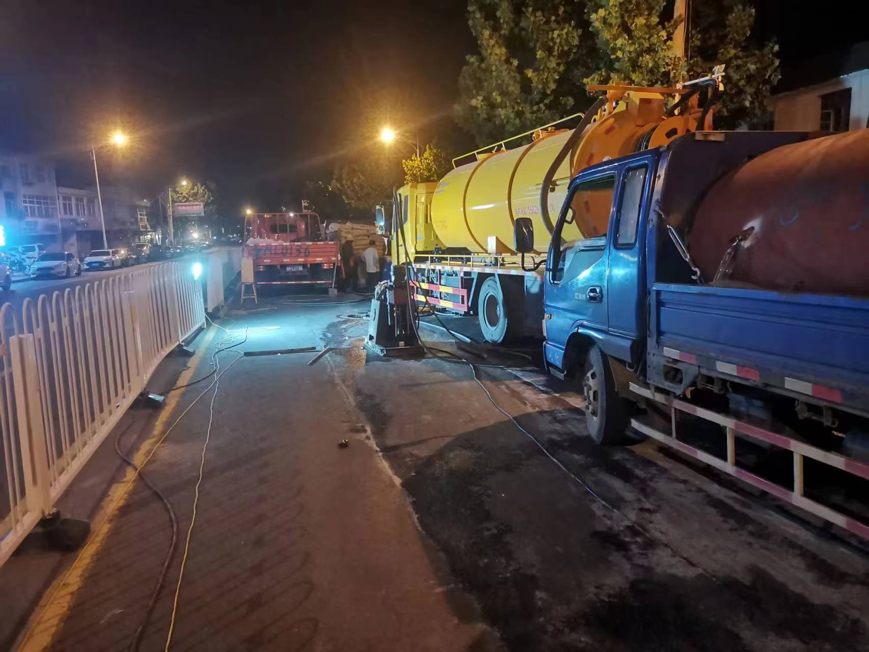 汾西路面压密注浆