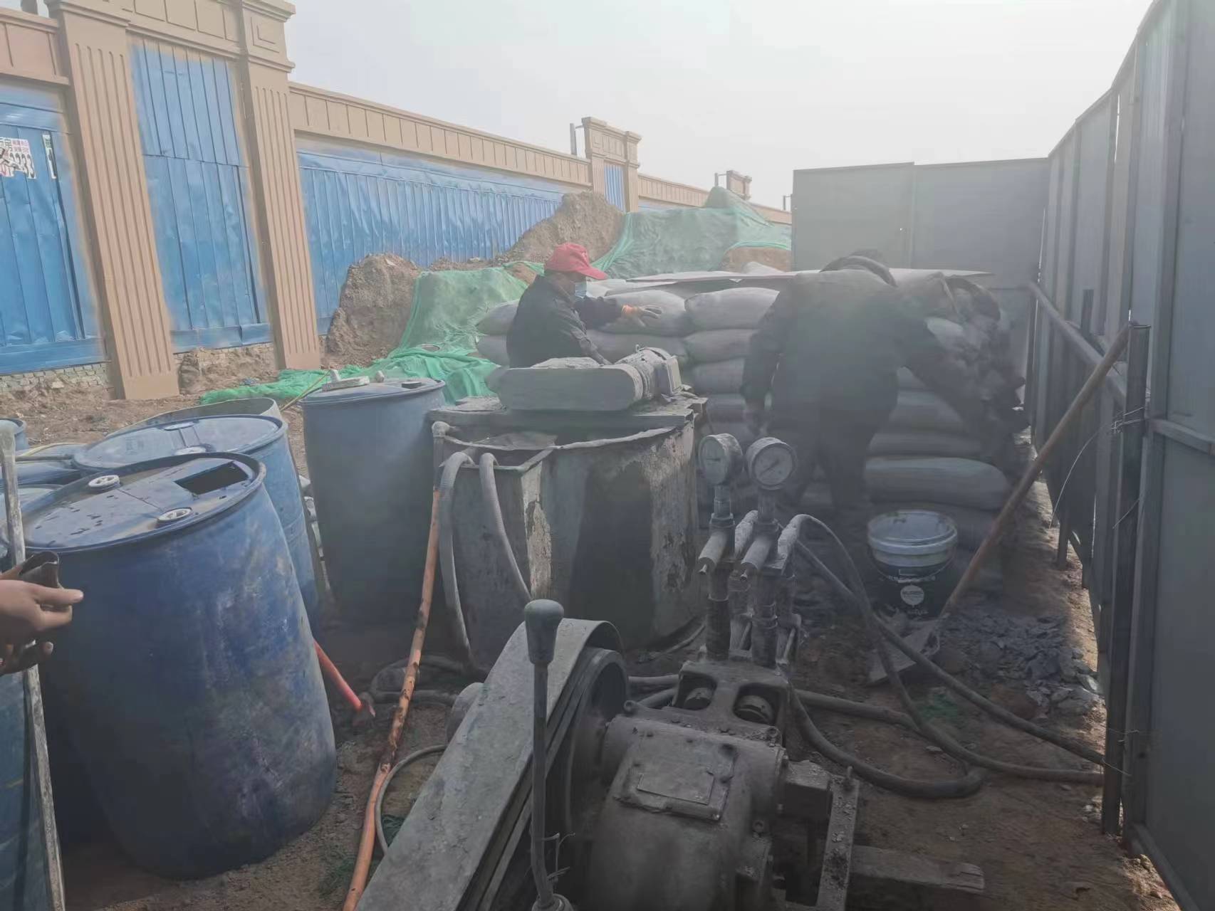 汾西地基沉降注浆加固